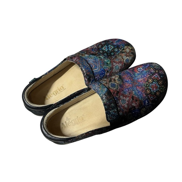 🌻Alegria Tapestry-inspired Keli PRO Beauty Blur Clog Mule Size 40 9.5-10 WIDE - Picture 8 of 11